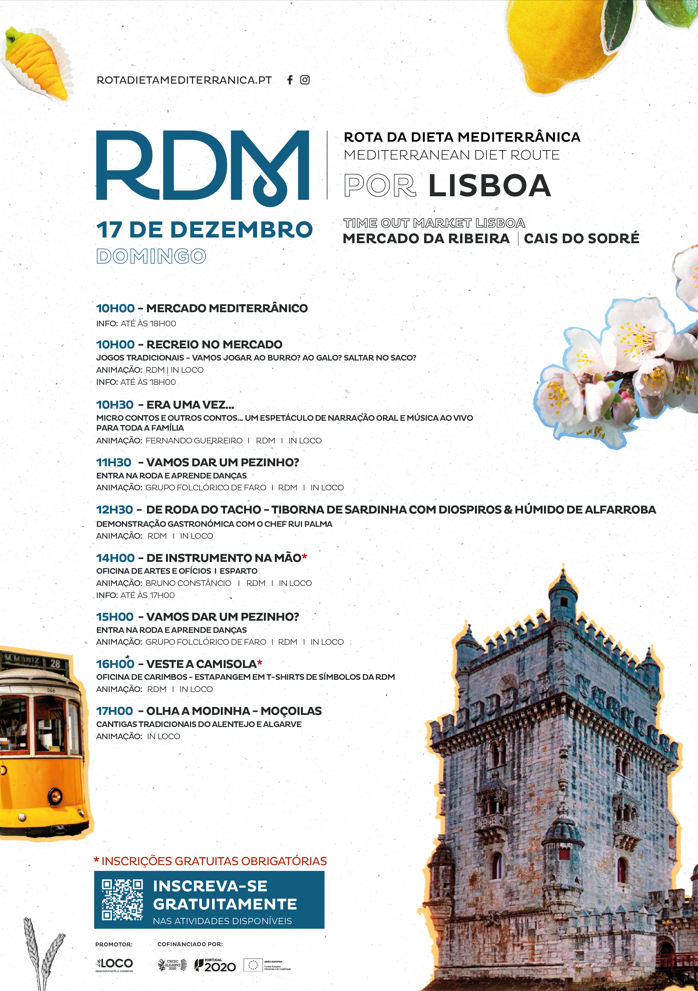 programa Dieta Mediterrânica em Lisboa